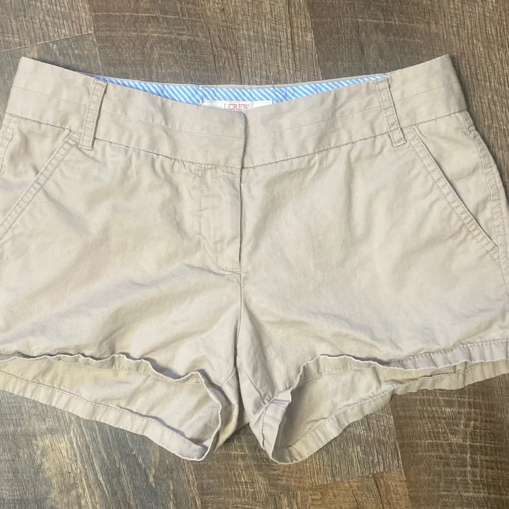 J. Crew Women's Beige Casual Shorts